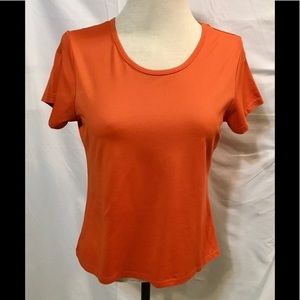 Birch Hill Burnt Orange Short Sleeve Top